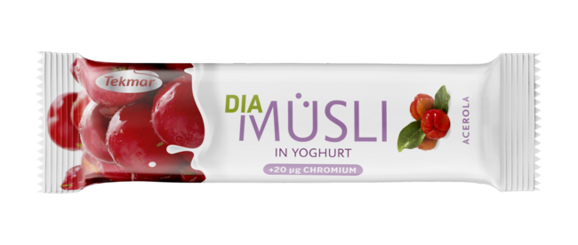 TEKMAR Tyčinka müsli bez cukru v jogurtu - acerola 30 g - Klas