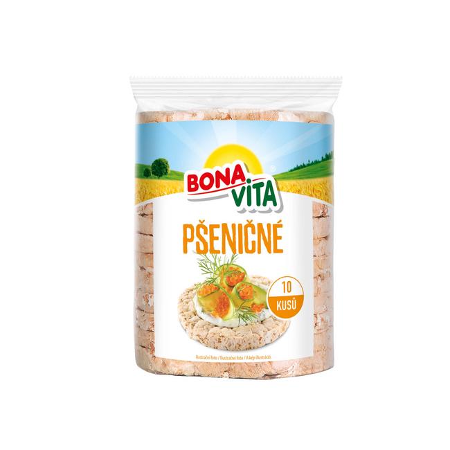 BonaVita Celozrnné chlebíčky pšeničné 90 g - Klas