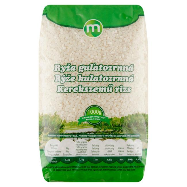 Manya Ryža Guľatá 1 kg - Klas