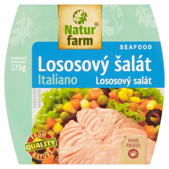 Natur Farm Lososový šalát Italiano 175 g - Klas