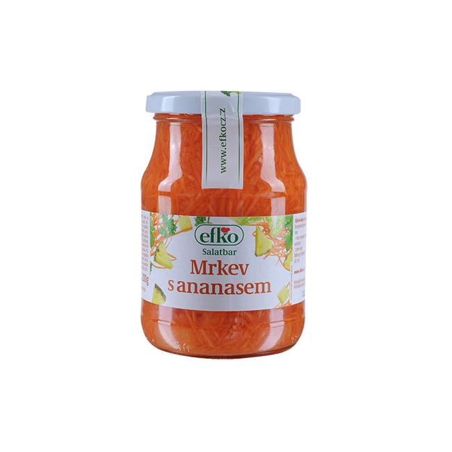 efko Mrkva s ananásom 370 ml - Klas