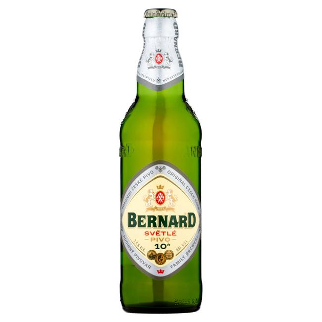 Bernard Svetlé výčapné pivo 10% 500 ml fľaša - Klas
