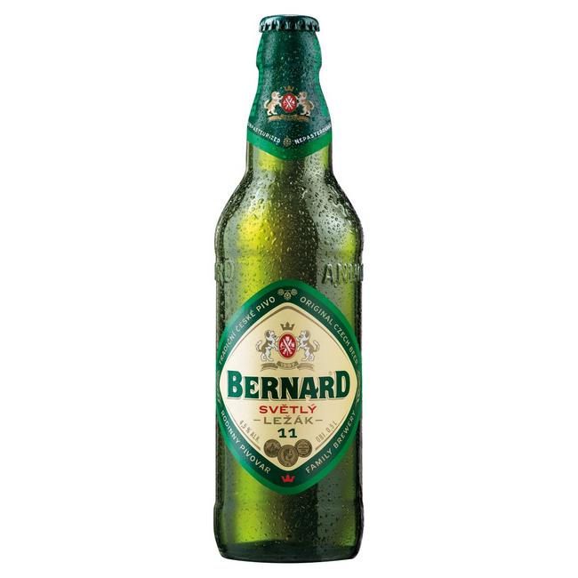 Bernard Tradičný svetlý ležiak 11% 500 ml fľaša - Klas
