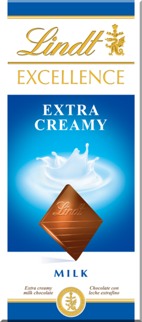 Lindt Excellence Creamy mliečna čokoláda 100g - Klas