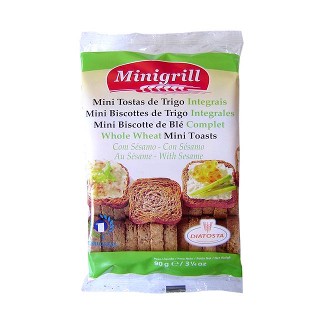 Minigrill Mini Sucháre celozrnné 90 g - Klas