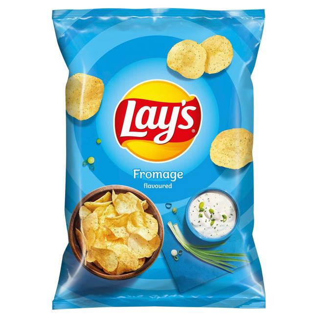 Lay´s Zemiakové Lupienky s Príchuťou Syra - Fromage Chips  60 g - Klas