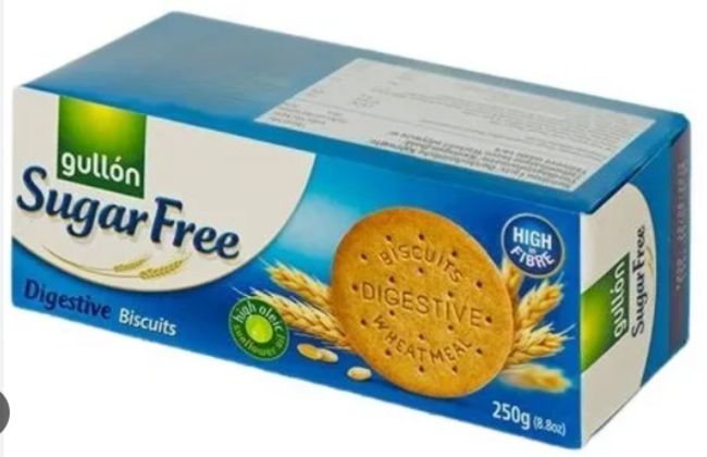 Gullón Sušienky DIGESTIVE celozrnné bez cukru 245 g - Klas