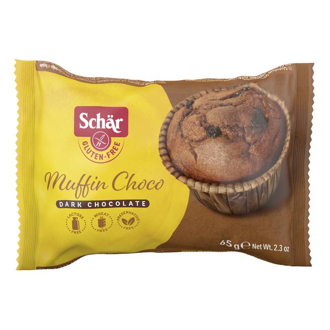 Schär MUFFINS CHOCO čokoládové mufiny 65g - Klas