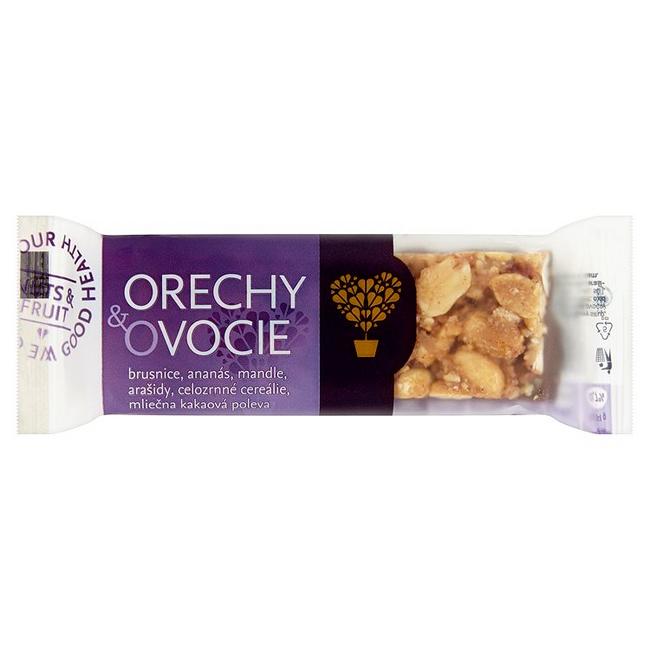Nature Land Orechy & ovocie 40 g - Klas