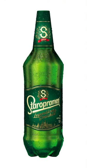 Pivo Staropramen Svetlý 10% 1,5 l - Klas