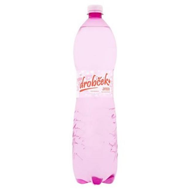 Drobček Jahoda nealkoholický nápoj nesýtený 1,5 l - Klas