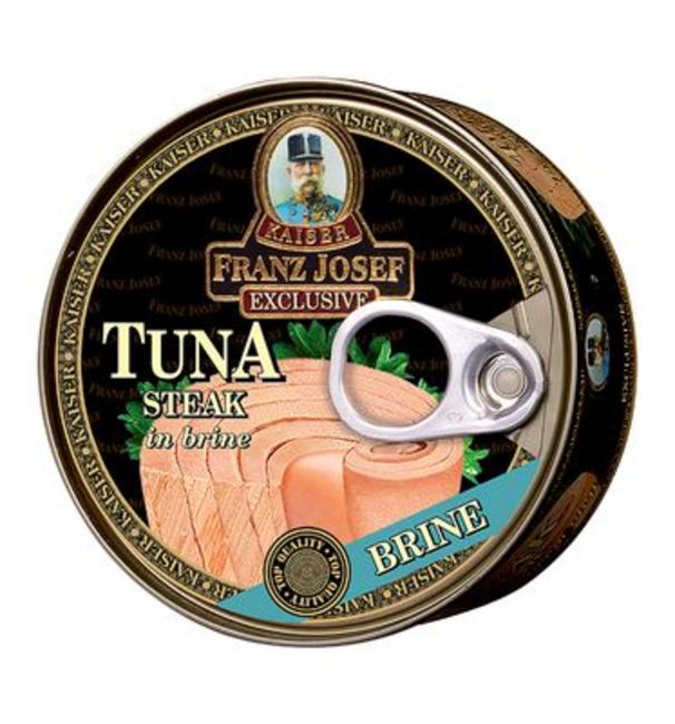 Franz Josef tuniak steak vo vlastnej šťave 170g - Klas