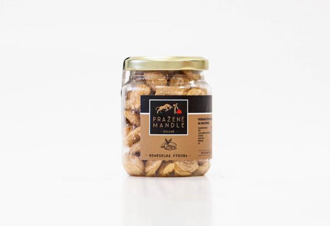Mandle pražené solené 125g - Klas