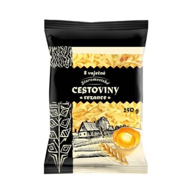 Staromestské osemvaječné cestoviny rezance 250 g - Klas