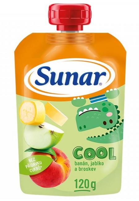Sunar COOL kapsička broskyňa, banán a jablko 120 g - Klas