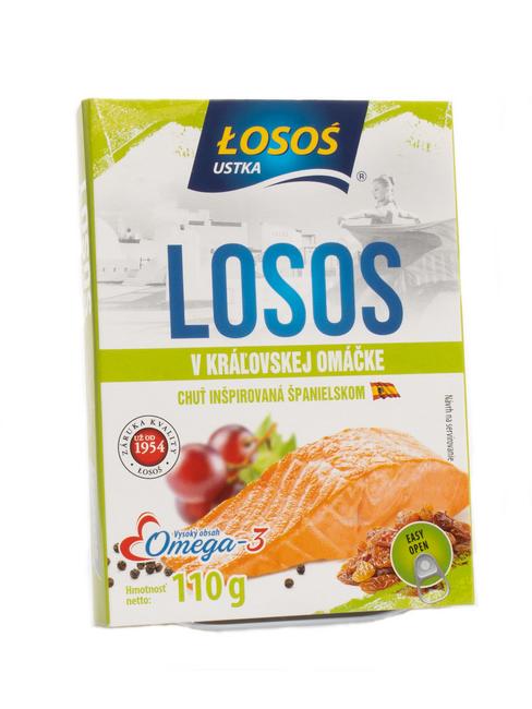 LOSOS Losos v kráľovskej omáčke 110 g - Klas