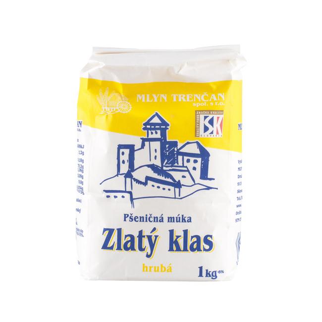Mlyn Trenčan Pšeničná Múka hrubá 1 kg - Klas