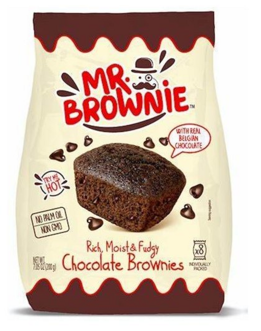 Mr.Brownie s kúskami belgickej čokolády 200 g - Klas