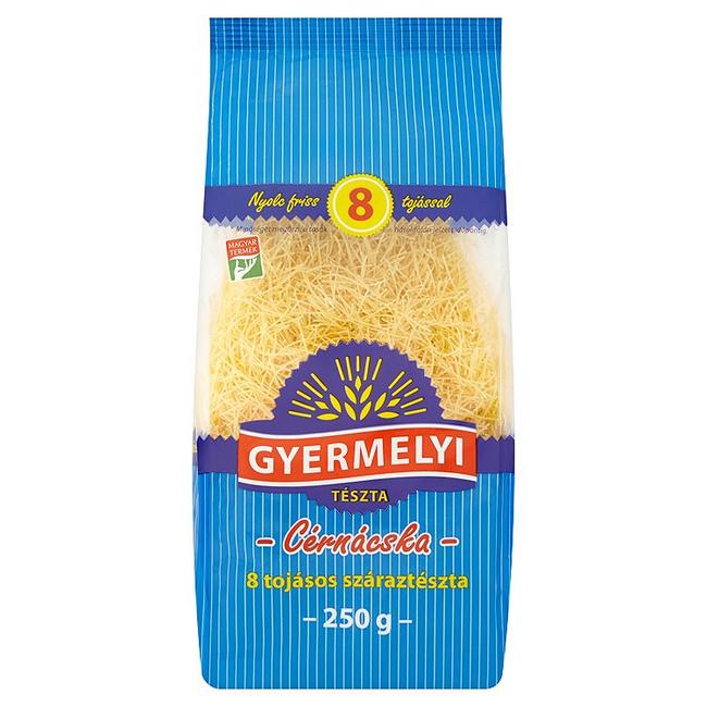 Gyermelyi Vlasovky 8 vaječné cestoviny pšeničné sušené 250 g - Klas
