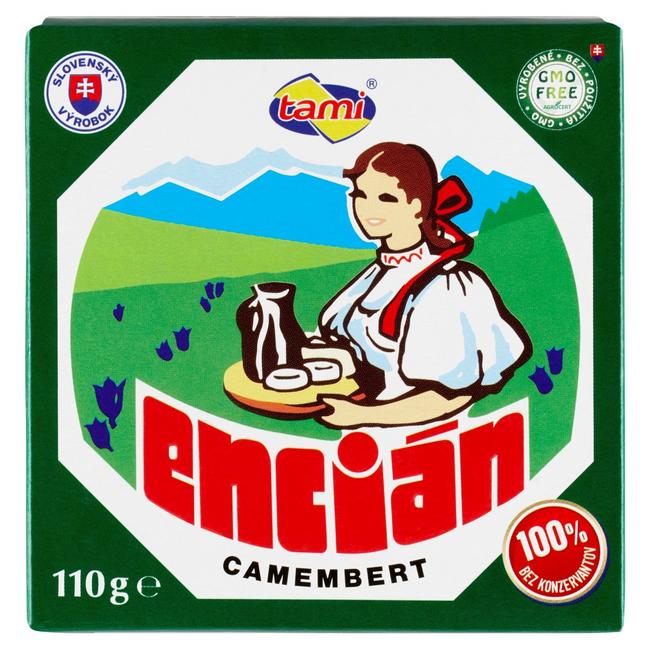Tami Encián Syr s bielou plesňou na povrchu 110 g - Klas
