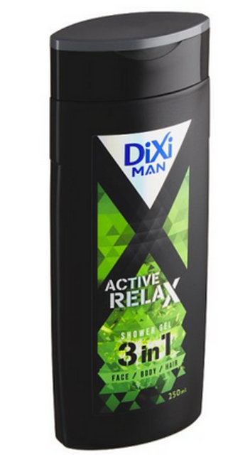 DiXi Man Active Relax 3 in 1 šampón 250 ml - Klas