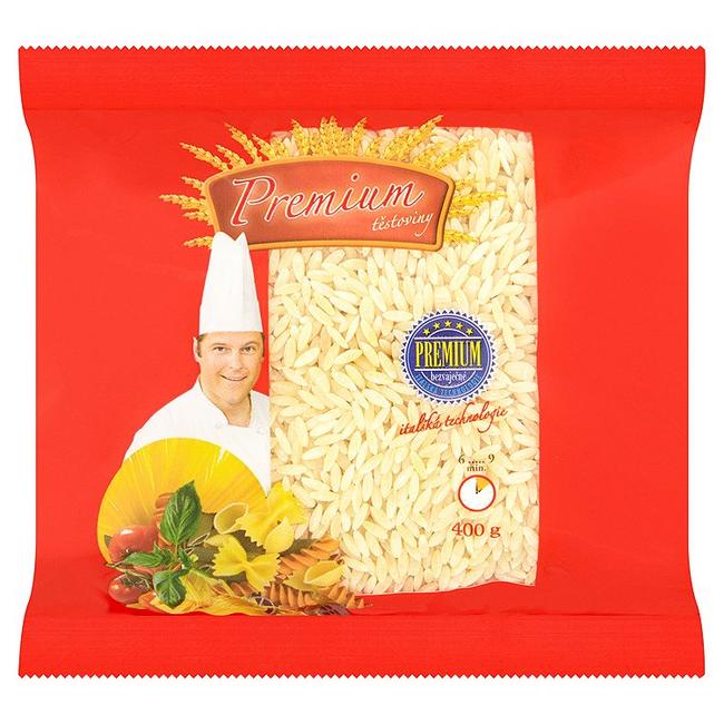 Premium Bezvaječné cestoviny pšeničné ryža 400 g - Klas