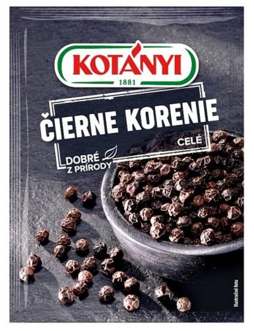 Kotányi Čierne korenie celé 20g - Klas