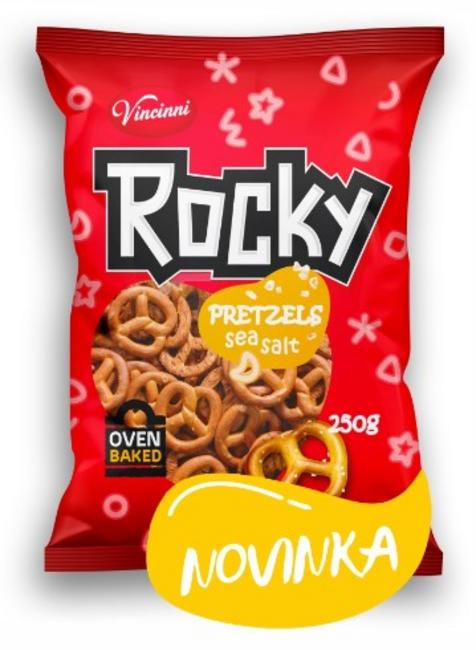 Vincinni Rocky praclíky slané 250g - Klas