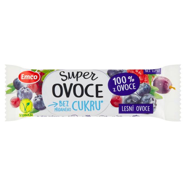 Emco Super Ovocná tyčinka s lesným ovocím 30 g - Klas