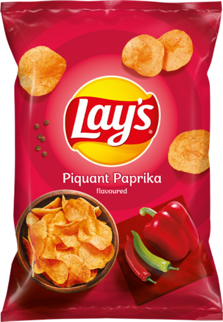 Lay´s Vyprážané zemiakové lupienky s príchuťou štipľavej papriky 130 g - Klas