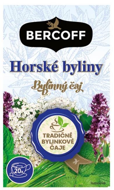 Čaj Bercoff horské byliny 40 g - Klas