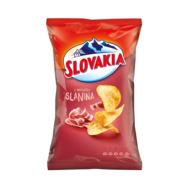 Slovakia Chips slaninové 60g - Klas