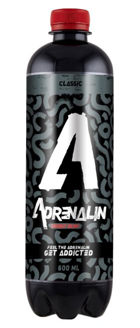 Adrenalín Energetický Nápoj Clasik  600 ml - Klas