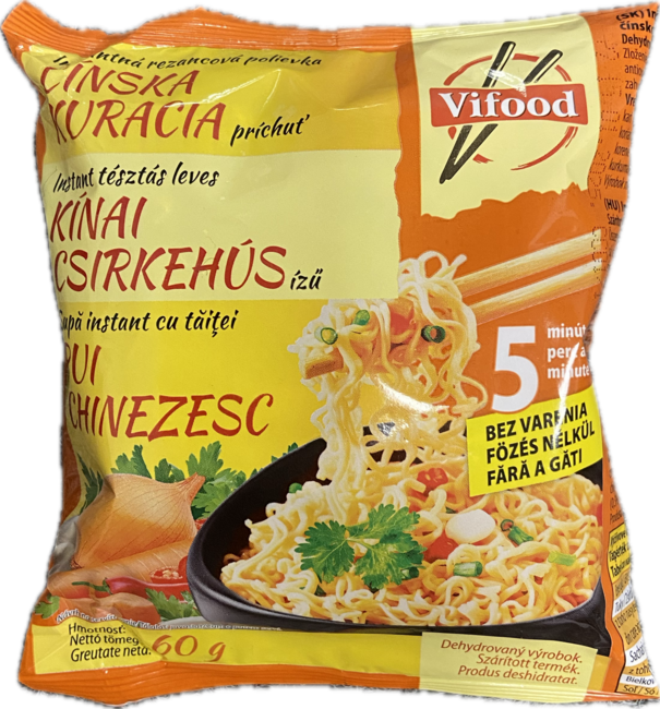 Vifood Instantná rezancová polievka čínska kuracia 60 g - Klas