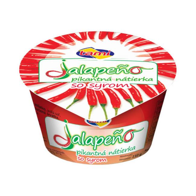 Tami Jalapeno pikantná nátierka so syrom 150 g - Klas