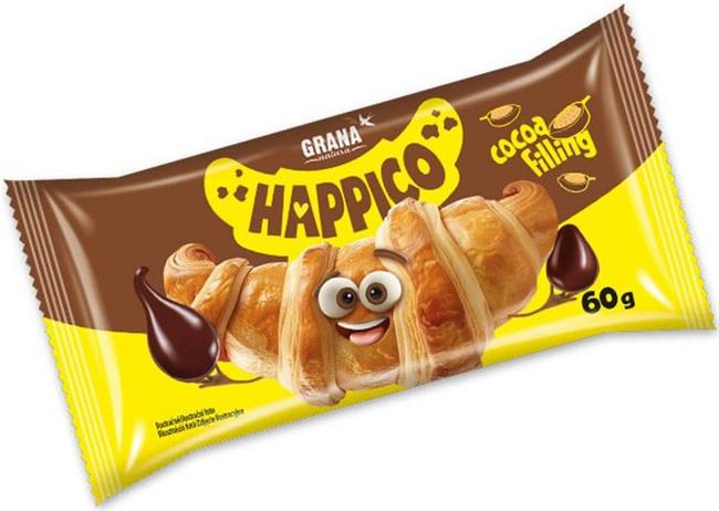 Croissant Happico s kakaovou náplňou 60 g - Klas