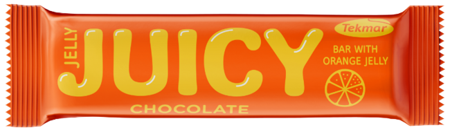 Tekmar Juicy bar tyčinka pomaranč 40 g - Klas