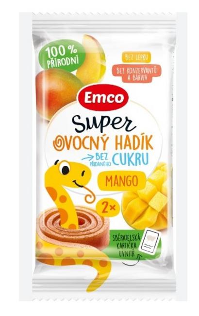 EMCO ovocný hadík s príchuťou mango 20g - Klas