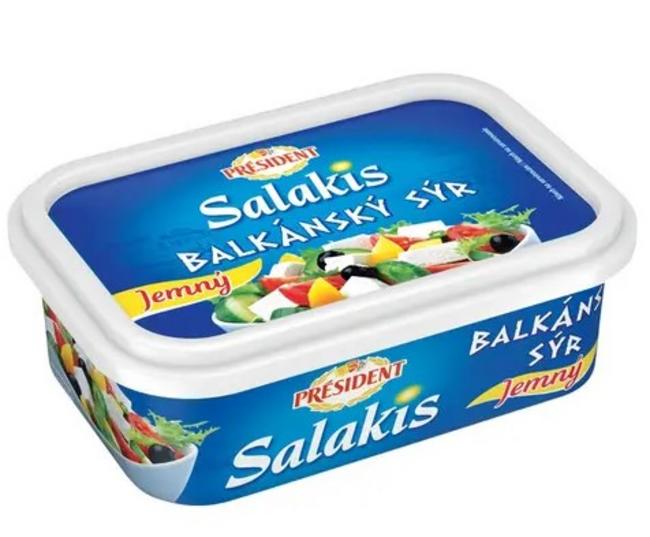 Président Salakis balkánský syr jemný 250 g - Klas