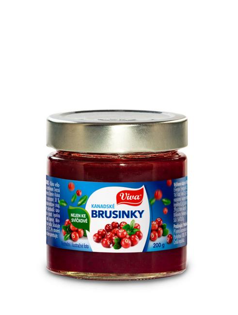 Viva Kompót brusnice 200 g - Klas