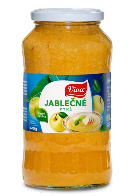 Viva Jablčné pyré 710 g - Klas