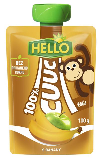 Cuuc detská výživa v kapsičke 100% banán 100 g - Klas