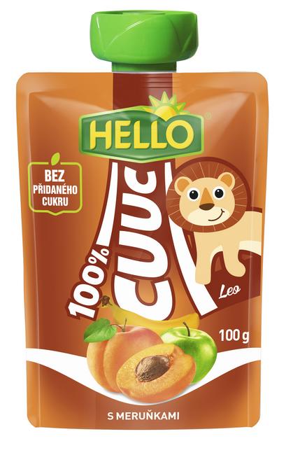 Cuuc detská výživa v kapsičke 100% marhuľa 100 g - Klas