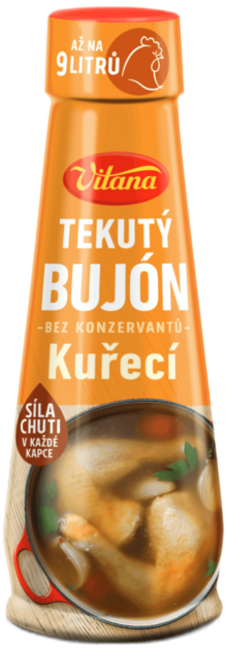 Vitana bujón tekutý kurací 180 ml - Klas