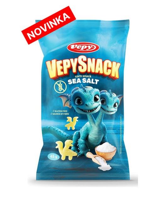 Vepy Vepysnack kukuričné chrumky  s morskou soľou 45g - Klas