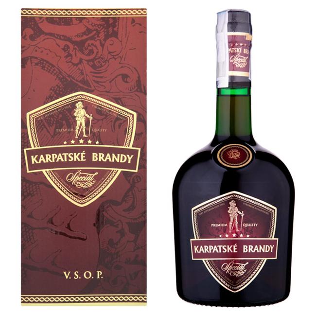 Karpatské Brandy Špeciál 40% V.S.O.P. 0,7 l - Klas