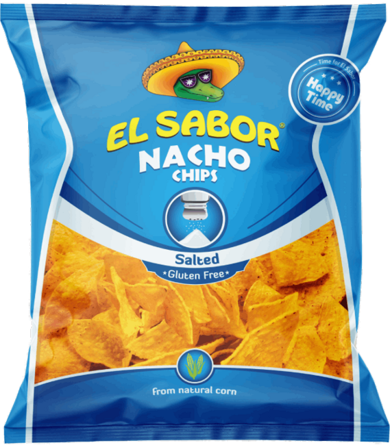 EL Sabor Nacho Chips solené 100g - Klas