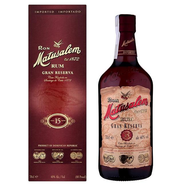 Gran Reserva Matusalem Rum 40% 700 ml - Klas