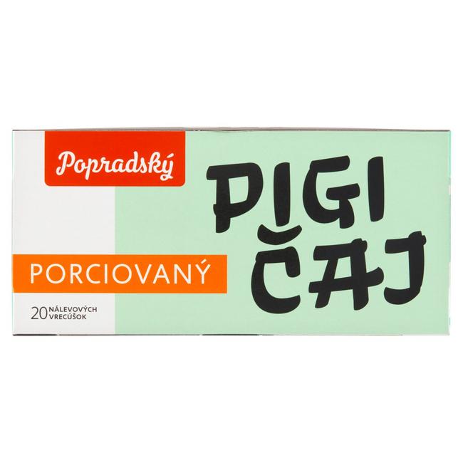 Popradský čaj Pigi porciovaný 20 x 1,5 g - Klas