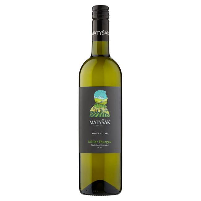 Matyšák Müller Thurgau víno biele suché 0,75 l - Klas